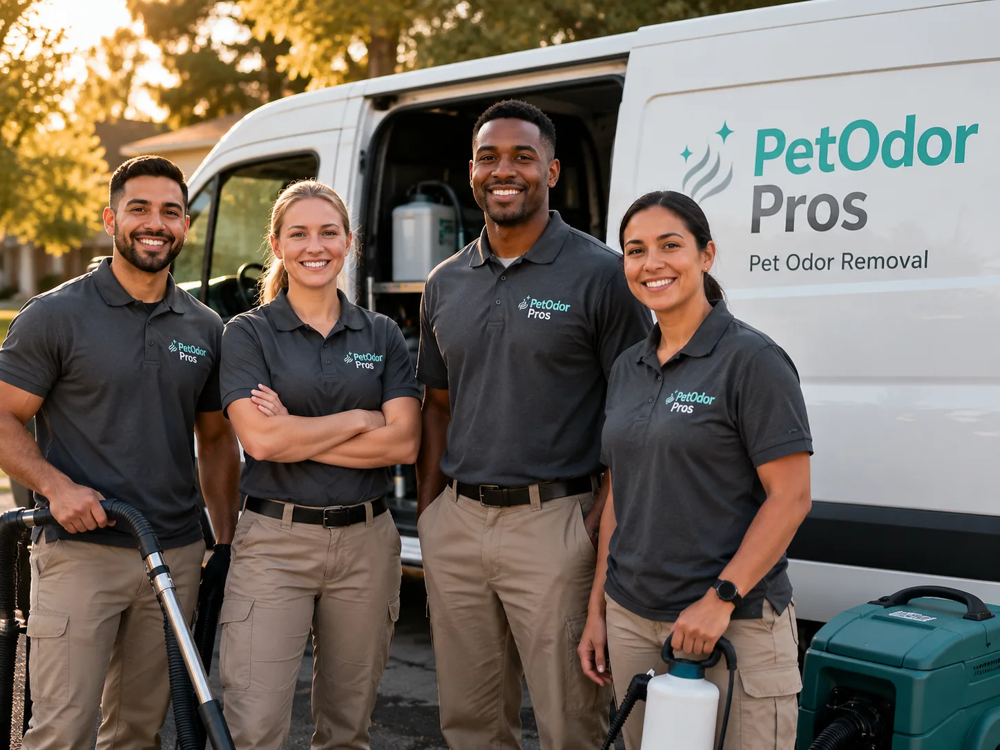 Pet Odor Removal team serving Winchester, CT